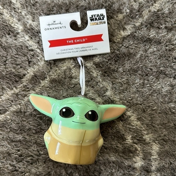 NWT Hallmark Christmas Ornaments Star Wars Baby Yoda Darth Vader The Mandalorian - Picture 3 of 4